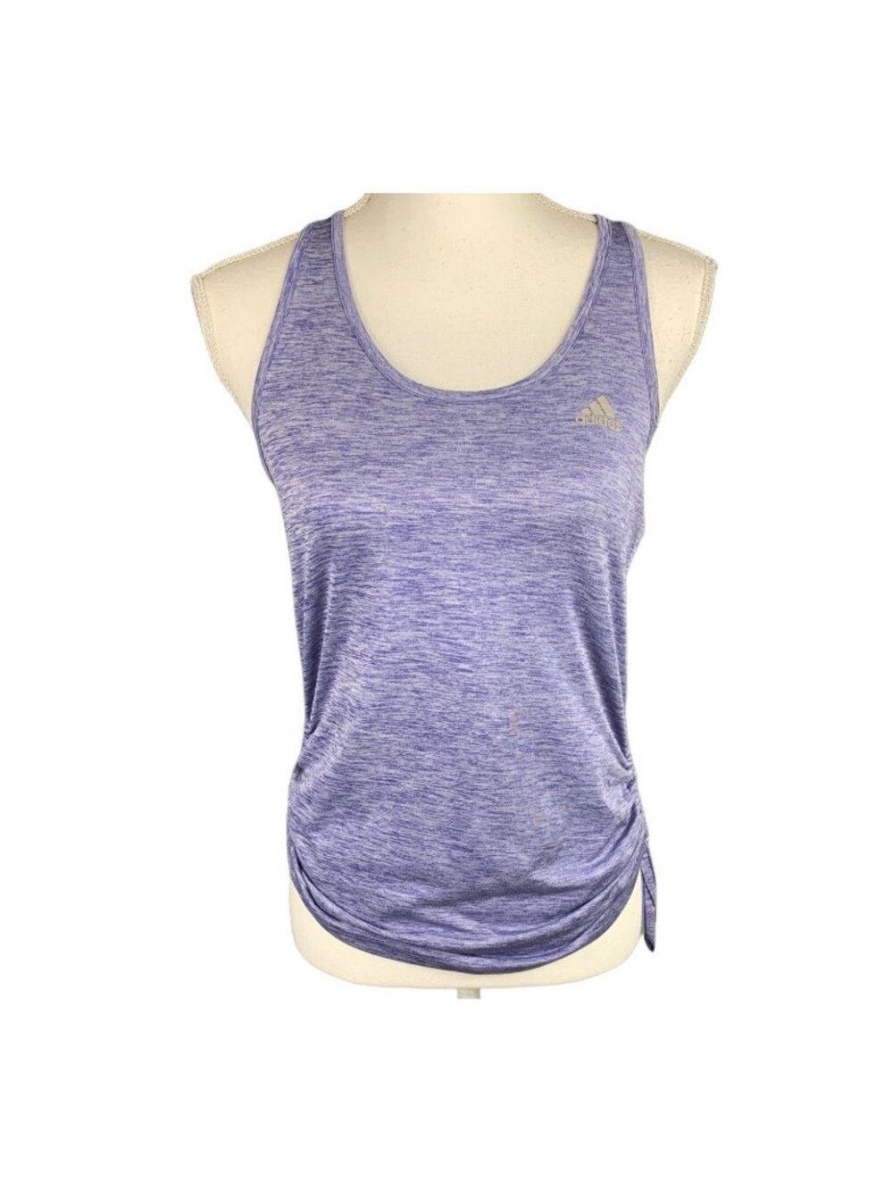 Adidas Sleeveless Purple heather Tank Top Size S